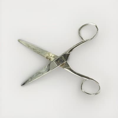 Vintage Singer 416 Sewing Shears Dressmaker Fabric Scissors - Image 1