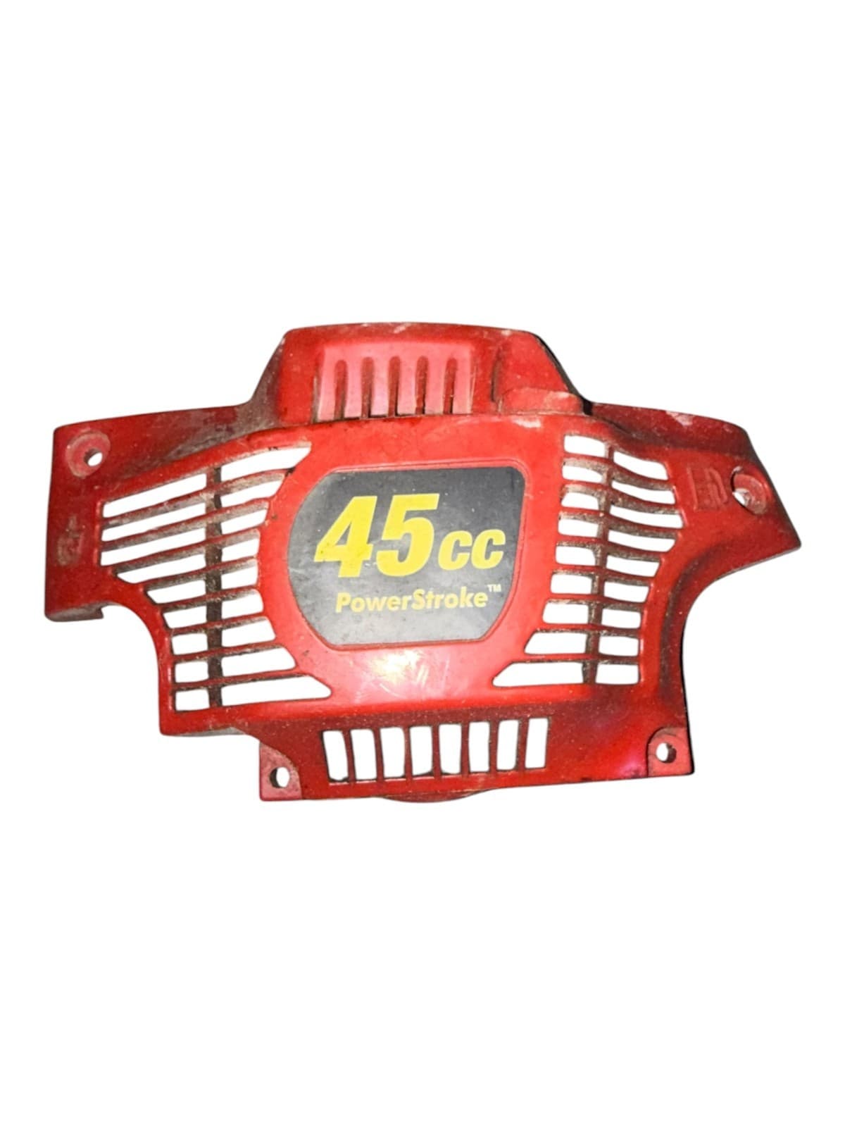 Homelite 45cc PowerStroke Chainsaw Starter Recoil Housing Cover Red - Image 1