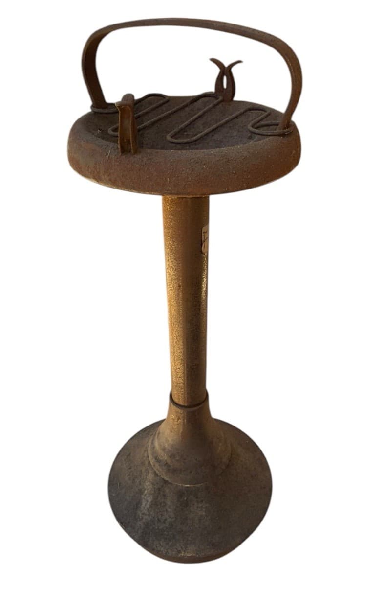 Vintage Antique Smokador Rock A Bye Ashtray Stand Bloomfield NJ - Image 1