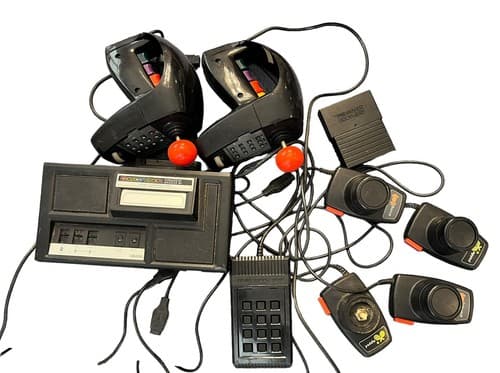 Colecovision Console Expansion Module 1 OEM Controllers Joysticks UNTESTED - Image 1