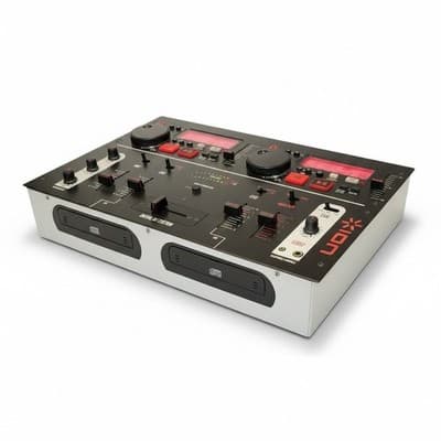 Ion ICD02 Digital DJ Station Dual Cd Mixer System Audio Tested Powers On - Image 1