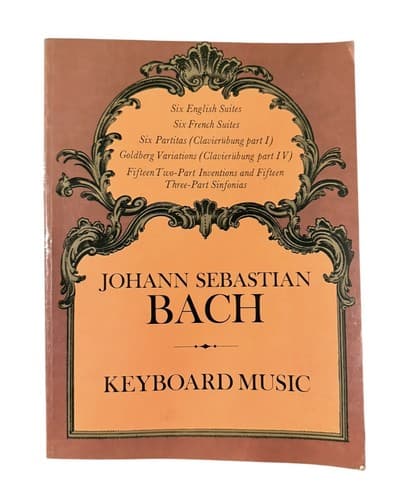 Keyboard Music (Dover Music for Piano) by Johann Sebastian Bach - Image 1