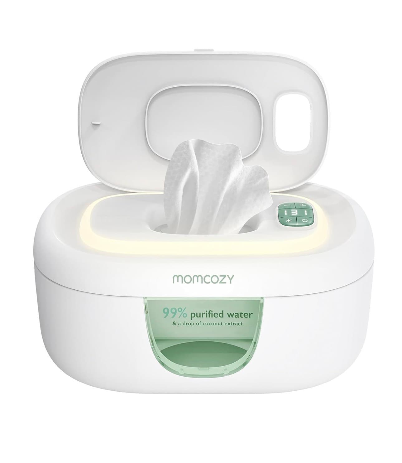 Momcozy Wet Wipe Warmer with Temperature Control - Image 1