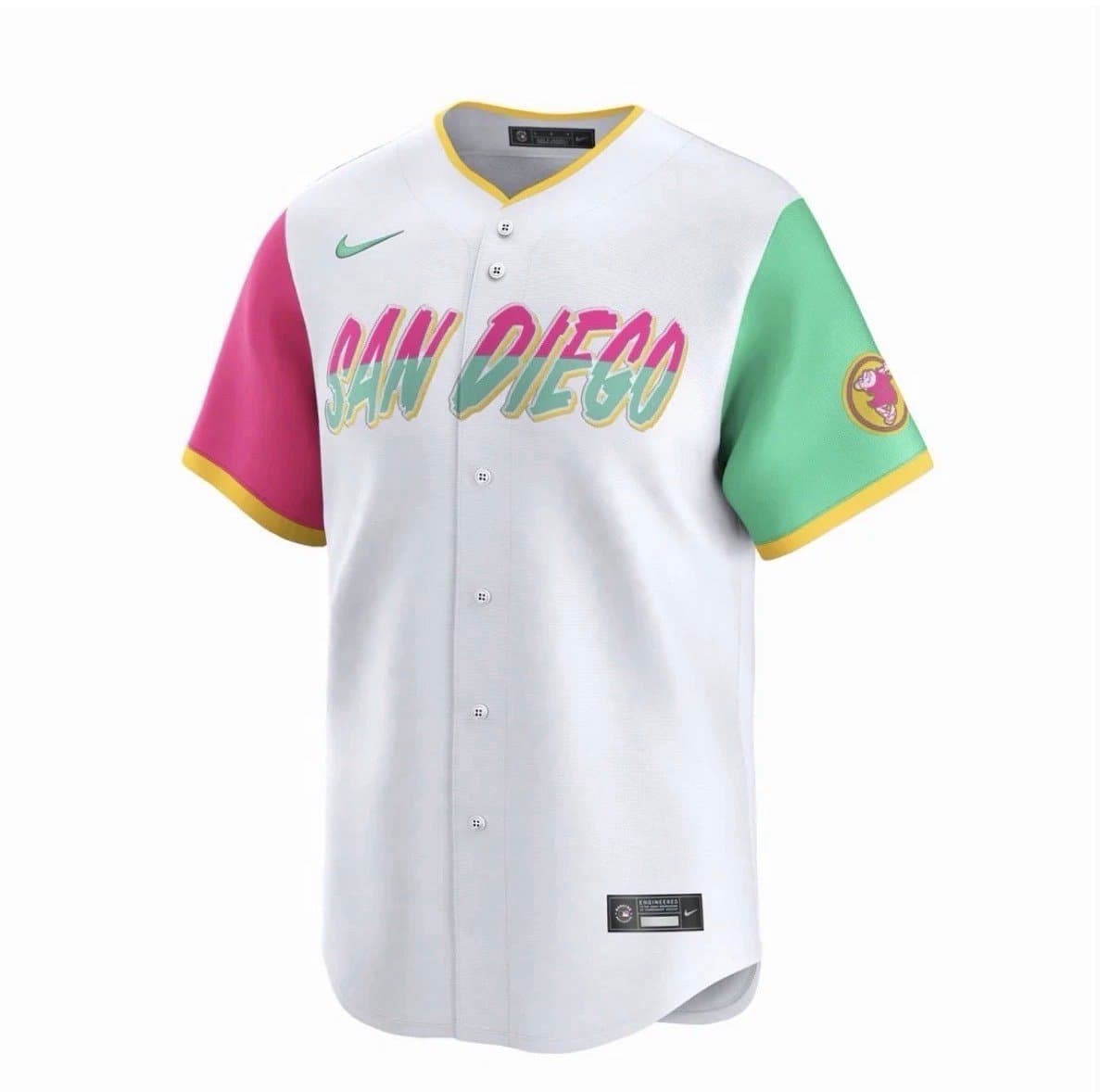 San Diego Padres Unisex City Connect Nike Size XL - Image 1