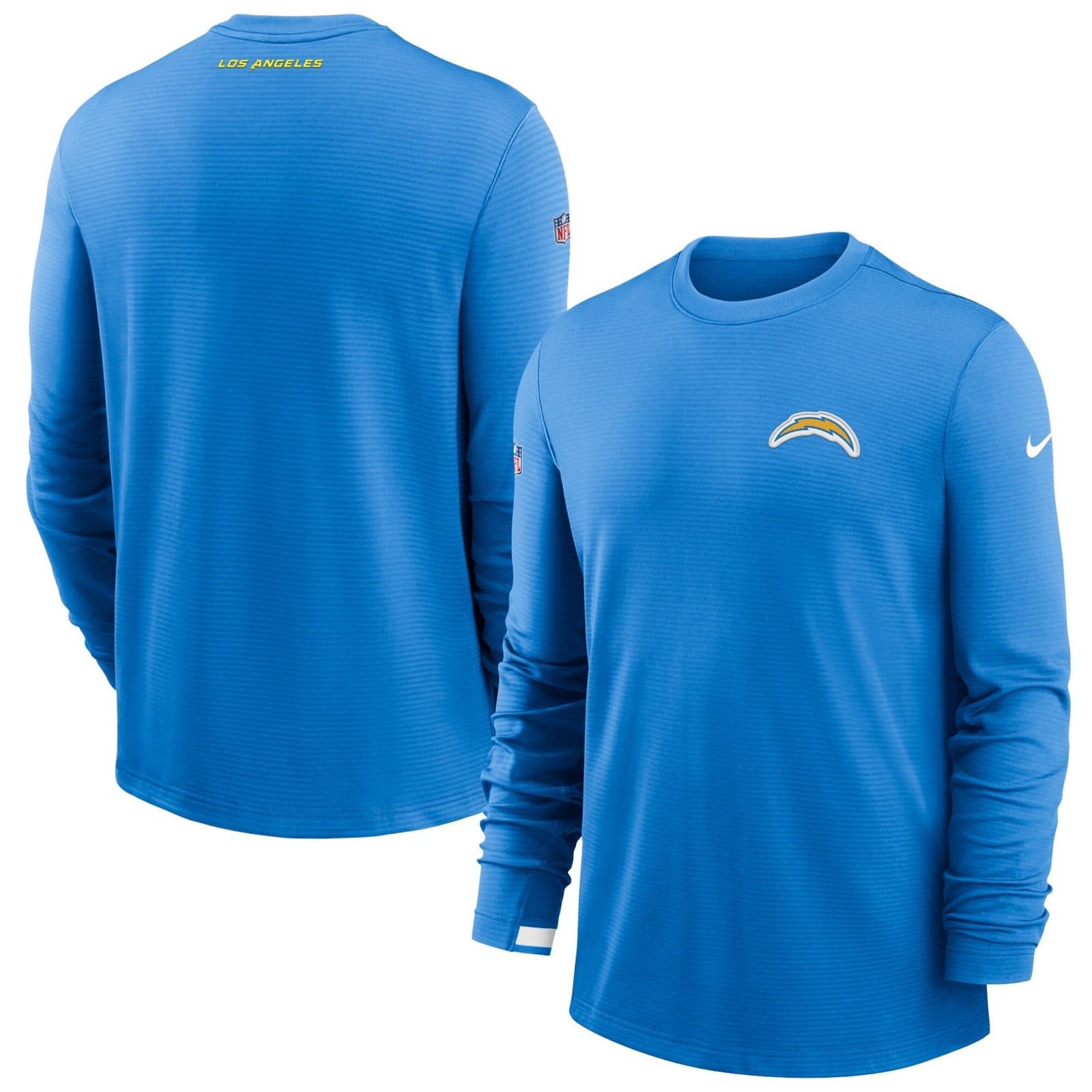 Men's Los Angeles Chargers Nike Powder Blue Sideline Logo Perform Pullover XXL - Image 1