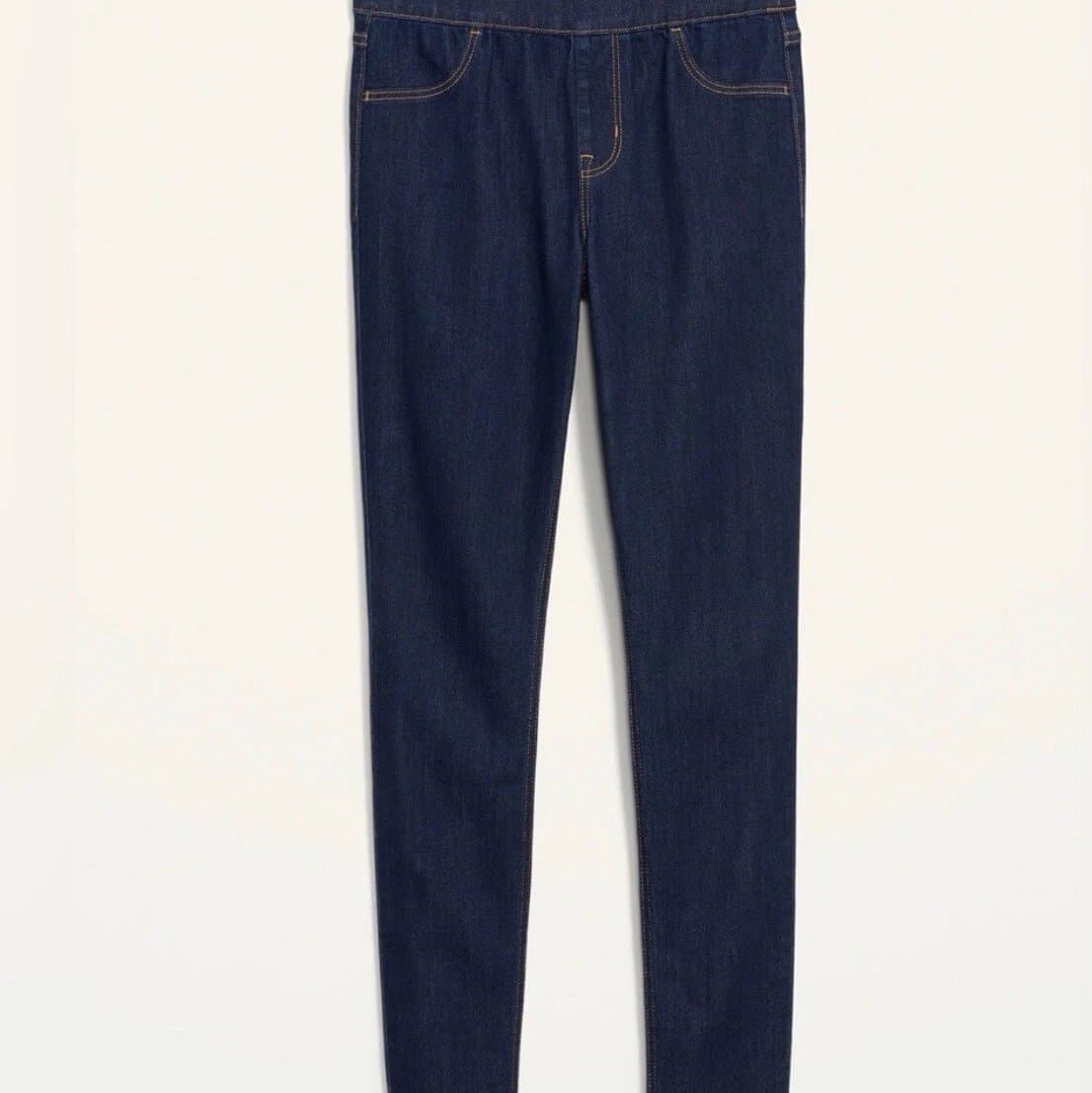 Old Navy Super-Skinny Denim Mid-Rise Jeggings Size 26 - Image 1