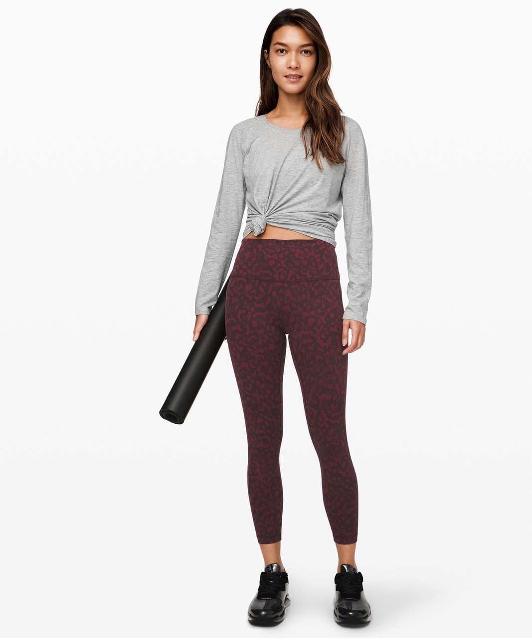Lululemon High-Rise Align Leggings 25" – Formation Camo Dark Adobe Multi RARE - Image 1