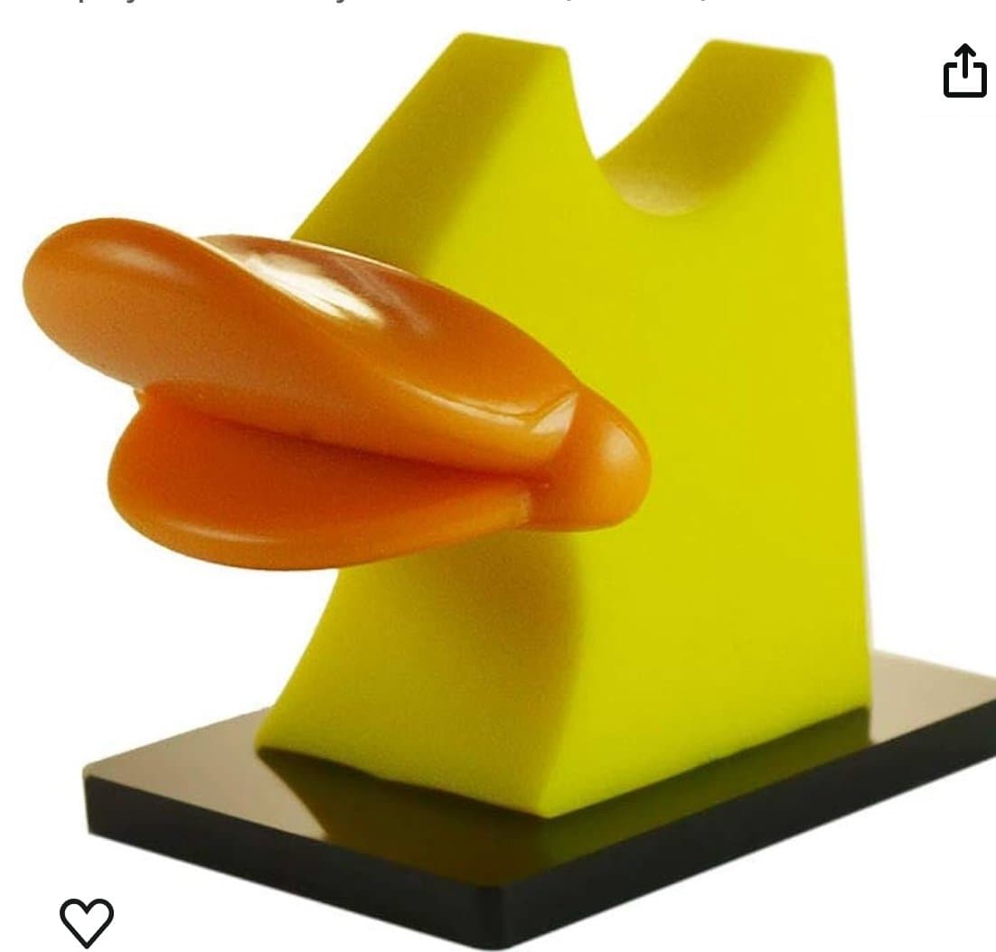 Cute Glasses Holder Display Stand Duck Lips - Image 1