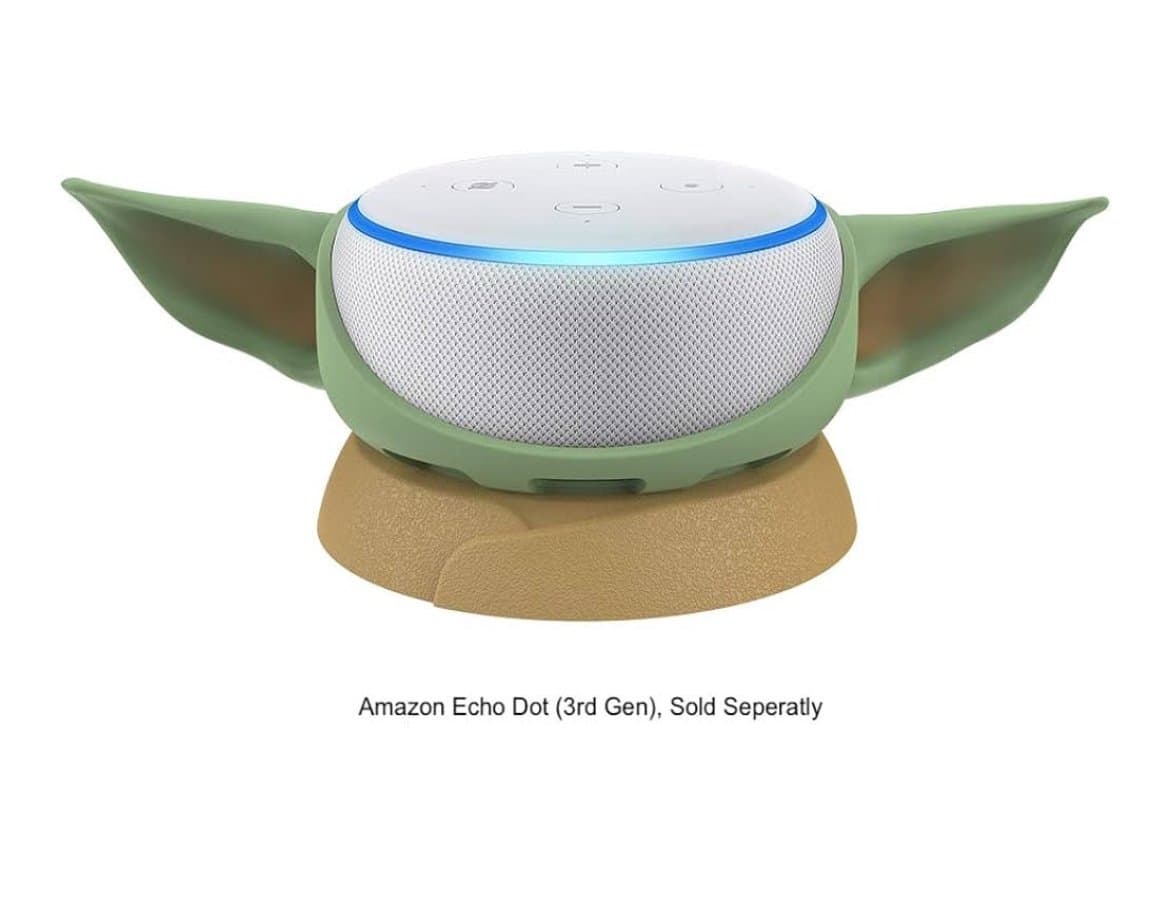 Otterbox The Mandalorian: The Child, Stand for Amazon Echo Dot (3rd Gen) - Image 1