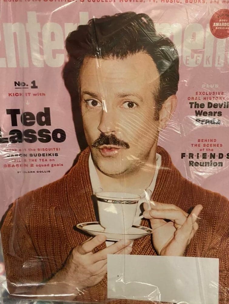 Entertainment Weekly Ted Lasso July 2021 Brand New & 100% Sealed In Package - Image 1
