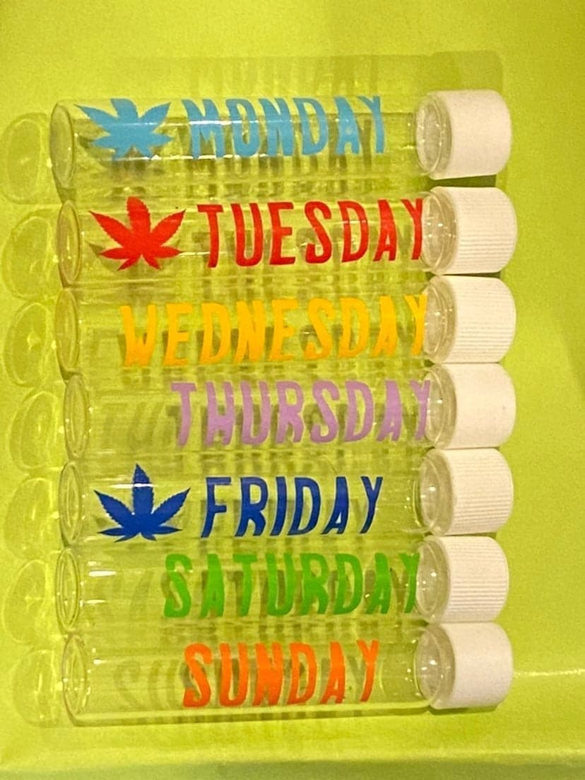 "Daily Dose" Glass Tube Set - Image 1