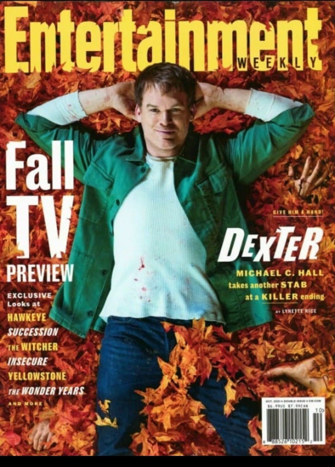 Entertainment Weekly Magazine ft. Micheal C. Hall Dexter Cover 2021 - Image 1