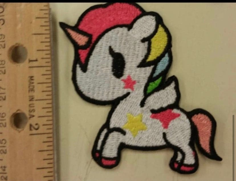 Tokidoki Unicorno Embroidered Iron-On Patch