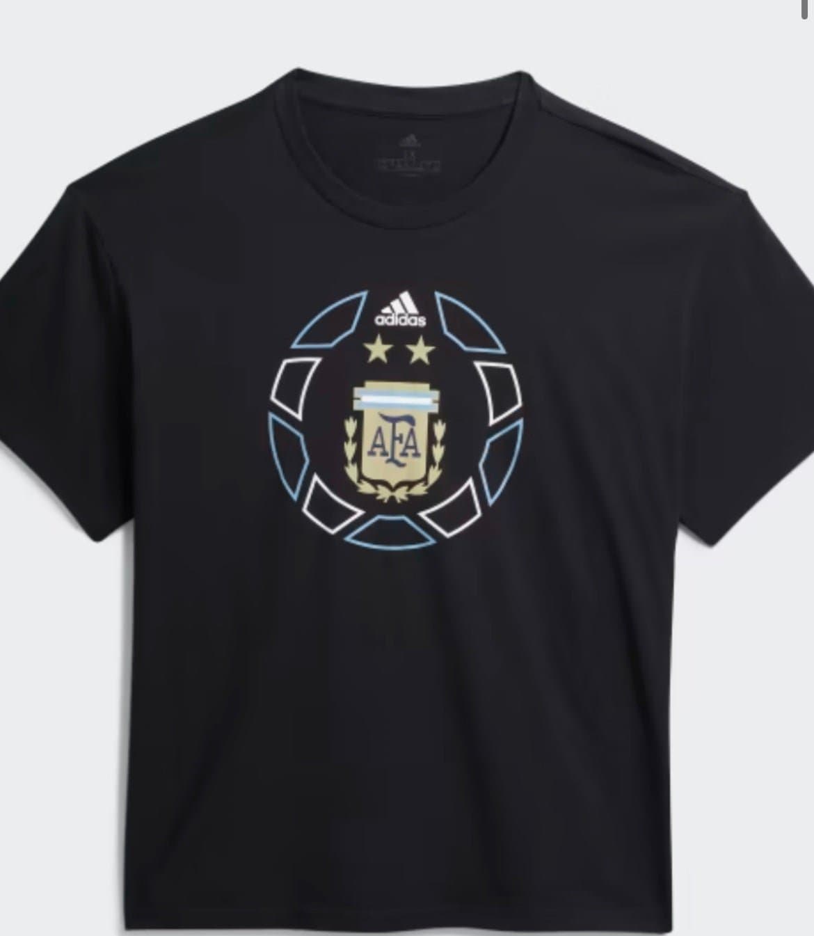 Adidas Black Argentina AFA T-Shirt
