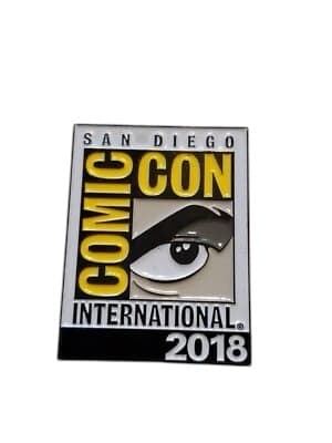 SDCC Comic Con Exclusive Logo Enamel Pin 2018