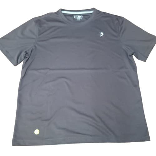 Reel Legends Mens Fishing Shirt Gray M Performance UPF30 Quick Dry Sunscreen