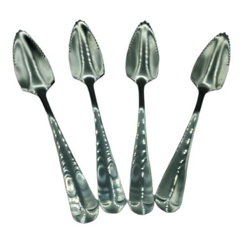 Enjoy Grapefruit 4 stainless spoons 6-1/8" China Royal Bristol-like pattern