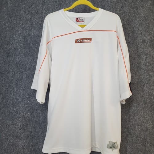 Tony Stewart Chase Authentics Jersey Shirt Adult 2XL White NASCAR Y2K Trackside
