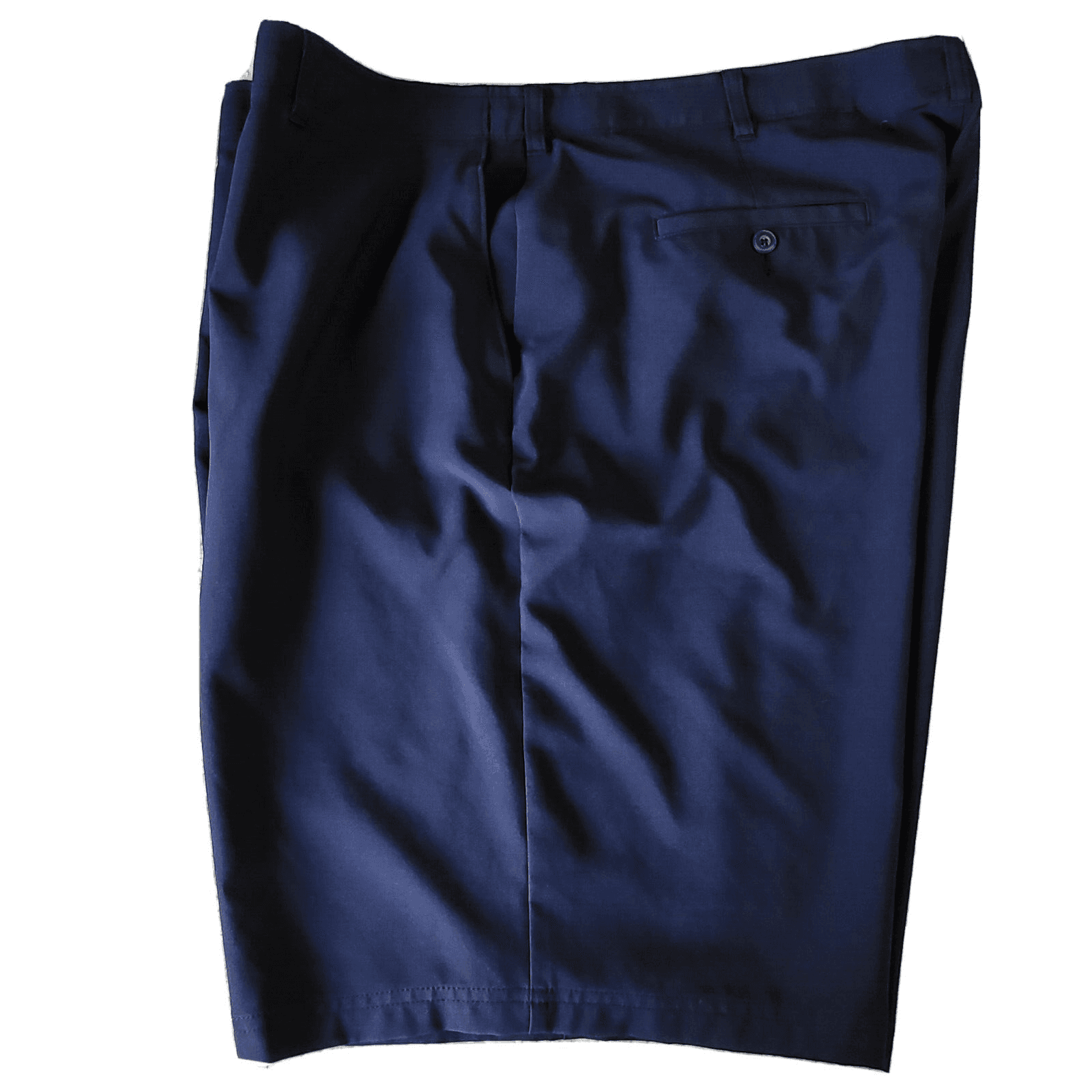 Ben Hogan Performance Mens Golf Short Navy Blue 46 Flat Front Flex Stretch