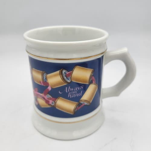 The Corner Store Clarks Thread Mug Japan 1982 Seamstress Gift Advertising Papers
