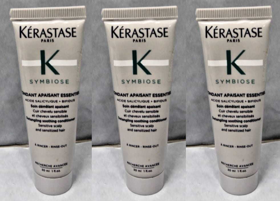 3pk Kerastase Symbiose Fondant Detangling Conditioner Travel Size 30ml/1oz - Image 1