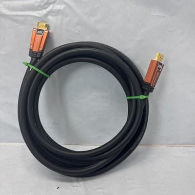 MONSTER CABLE HD BLACK THX 12' 4K ULTIMATE HIGH SPEED HDMI CABLE USED - Image 1