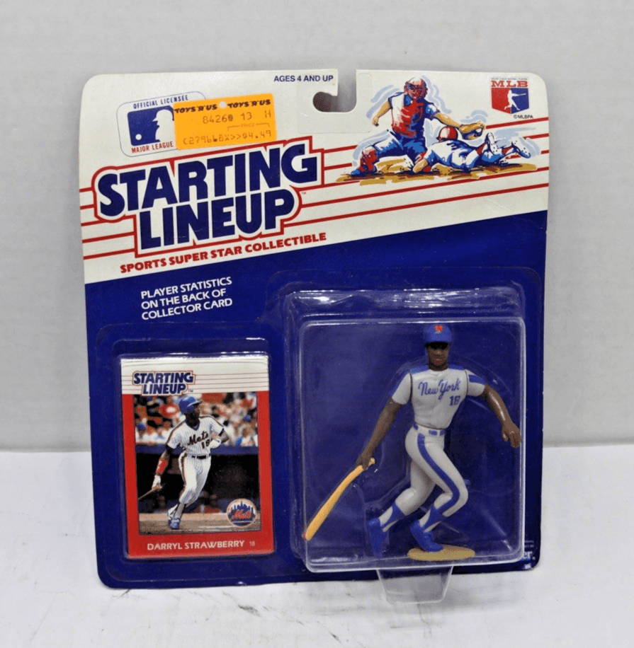 Atlanta Braves Ken Griffey SLU Starting Lineup MOC 1988 figure in case - Image 1