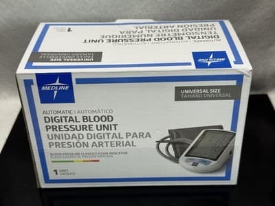MEDLINE DIGITAL BLOOD PRESSURE UNIT UNIVERSAL SIZE - AUTOMATIC - NEW IN BOX - Image 1