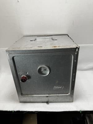 Vintage Coleman Folding Fold Away Camp Baking Oven Stove Used - Image 1
