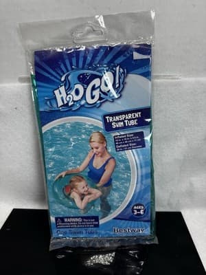 H2O GO Green Tube Swimming Pool Blow Up Tube - Image 1