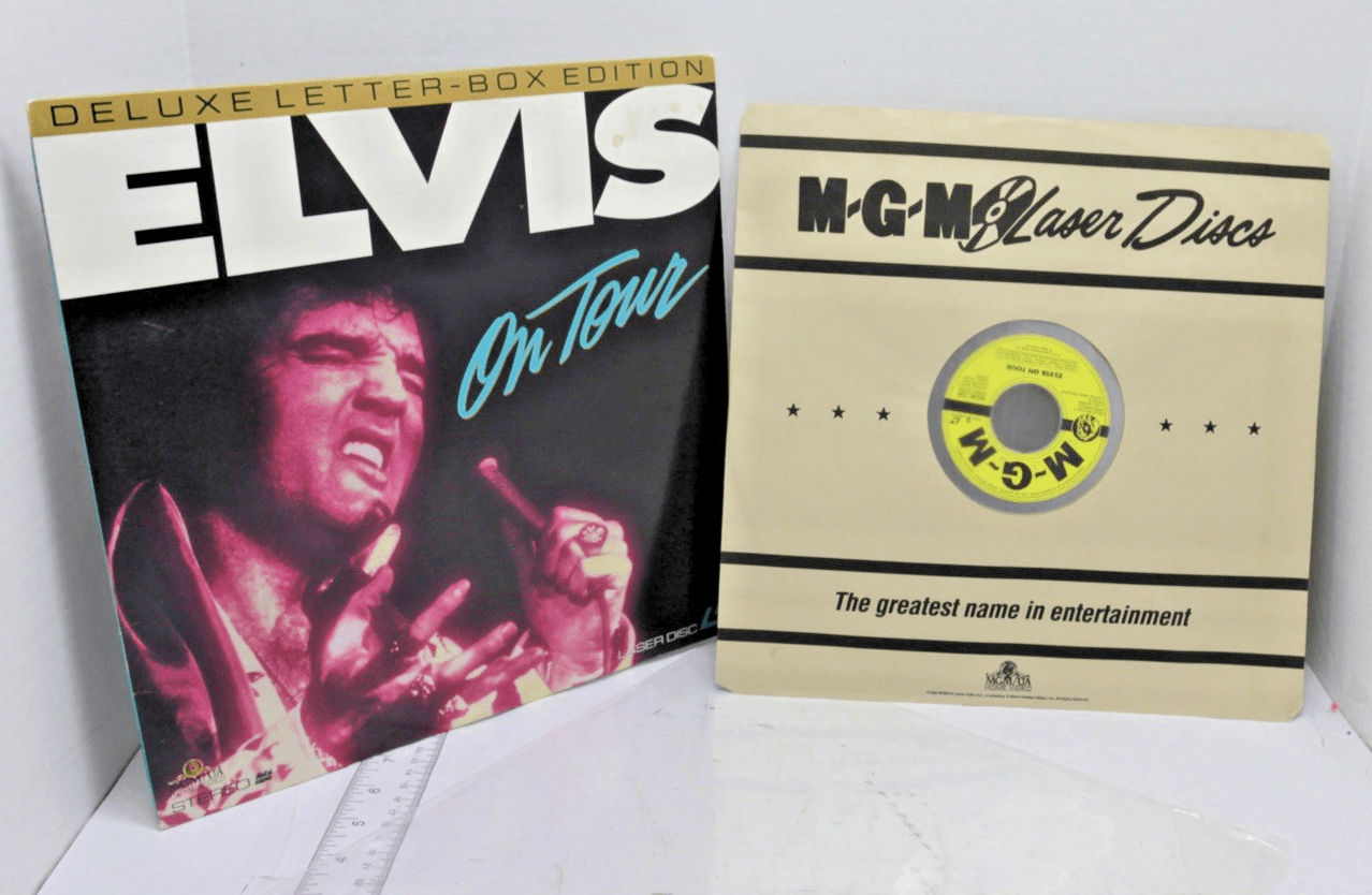 "Elvis on Tour" Letterbox Laserdisc LD - Music - Image 1