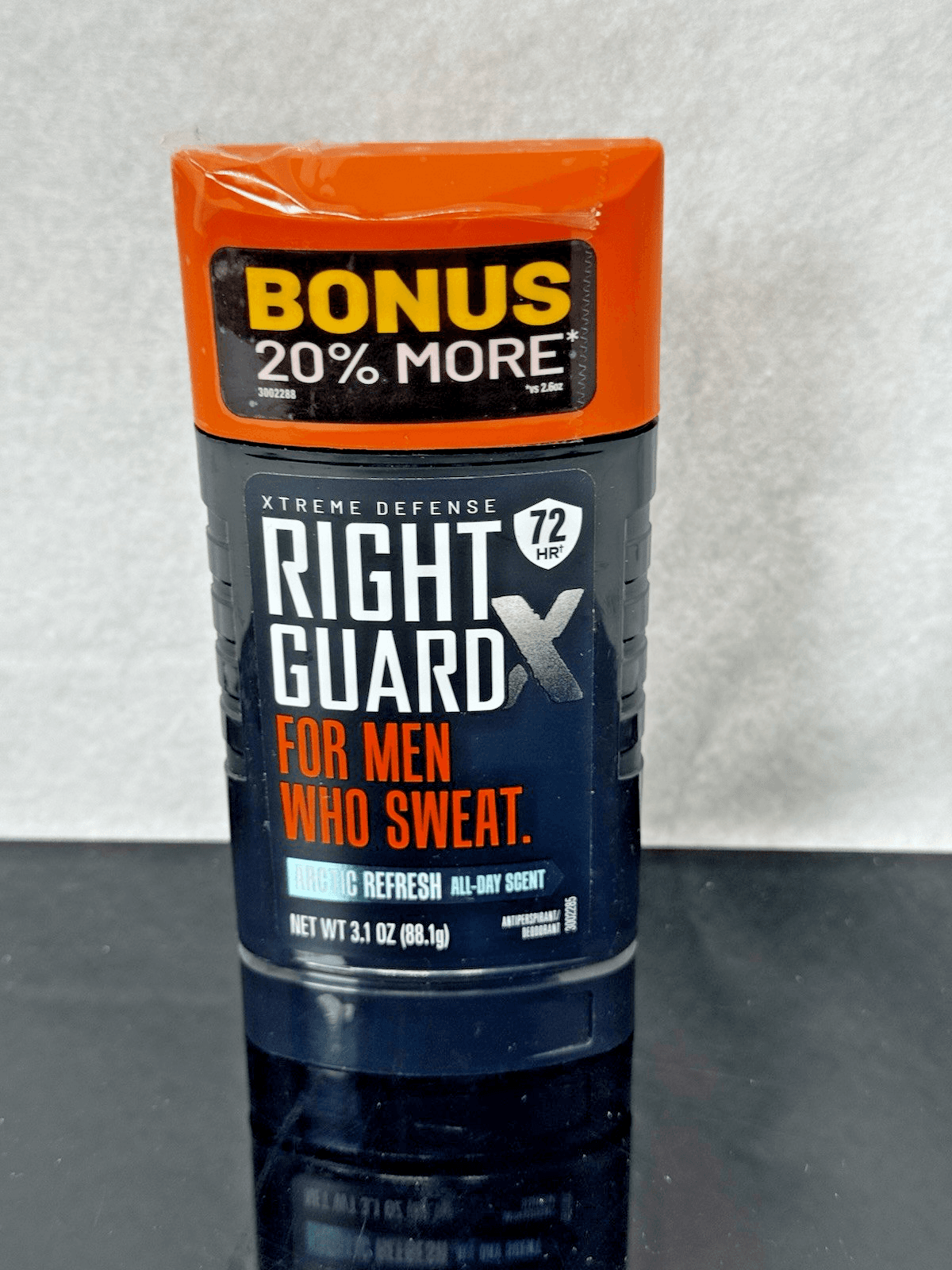 Right Guard Xtreme Defense Artic Fresh Antiperspirant & Deodorant, 3.1 oz - Image 1