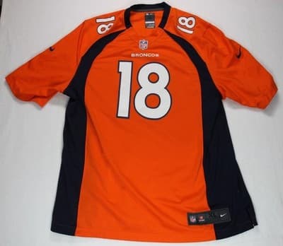 Peyton Manning #18 Denver Broncos Nike NFL Players On-Field Jersey Men's XL - Image 1