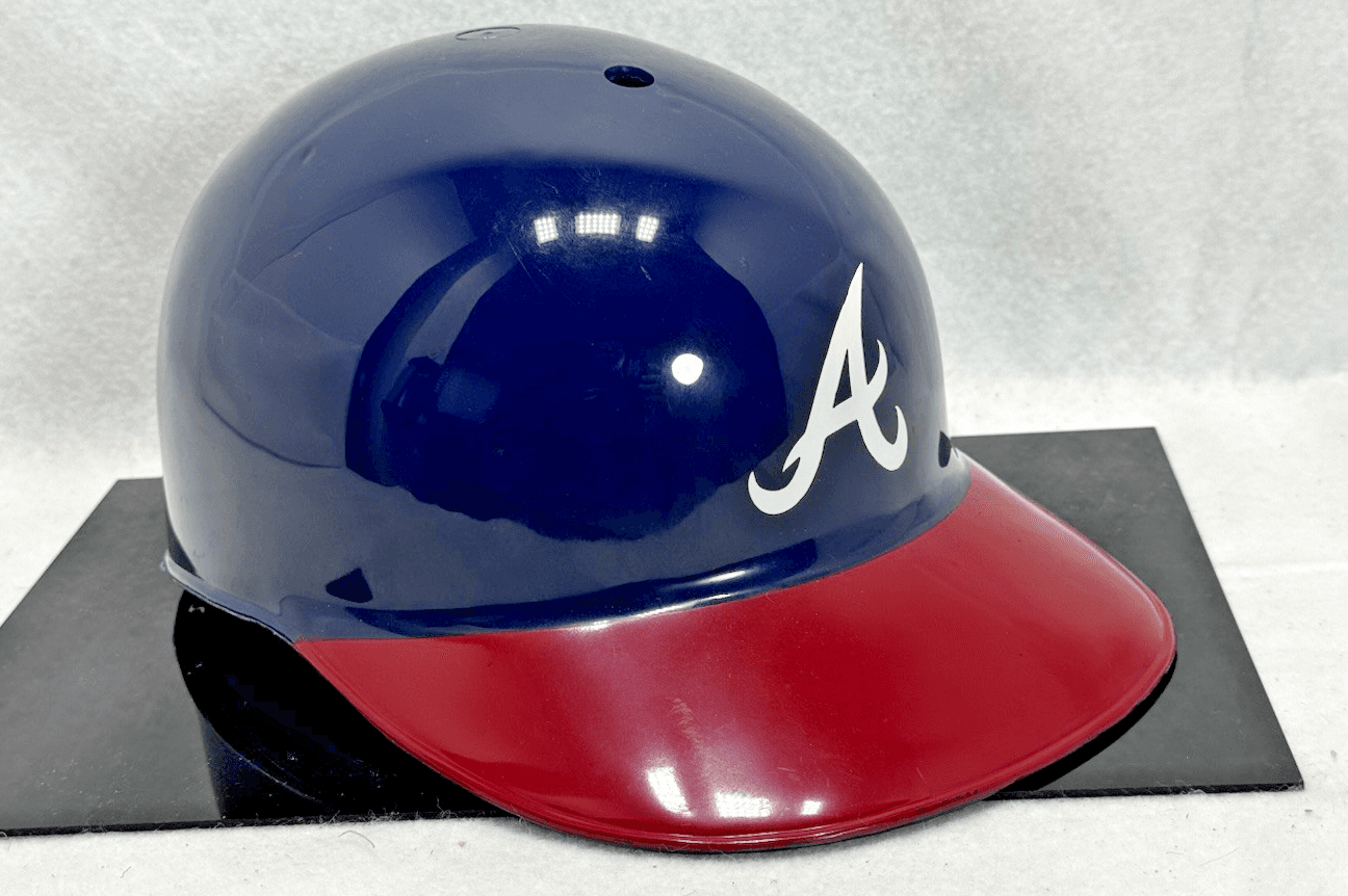 1987-93Atlanta Braves Full Size Plastic Souvenir Baseball Helmet Frosted Flakes - Image 1