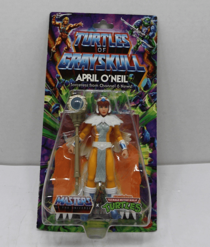 2024 Masters of the Universe x Turtles of Grayskull April O'Neil Action Figure - Image 1
