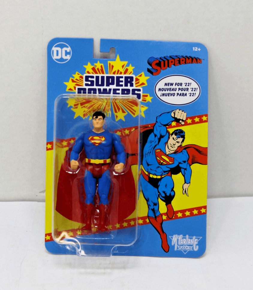 McFarlane Toys DC Superpowers Superman 5" Action Figure, 2022 Series 1 BRAND NEW - Image 1