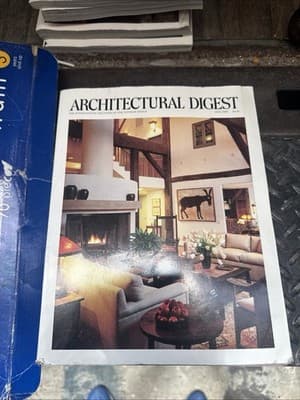 Architectural Digest Magazine January To May 1988 Five Issues - Image 1