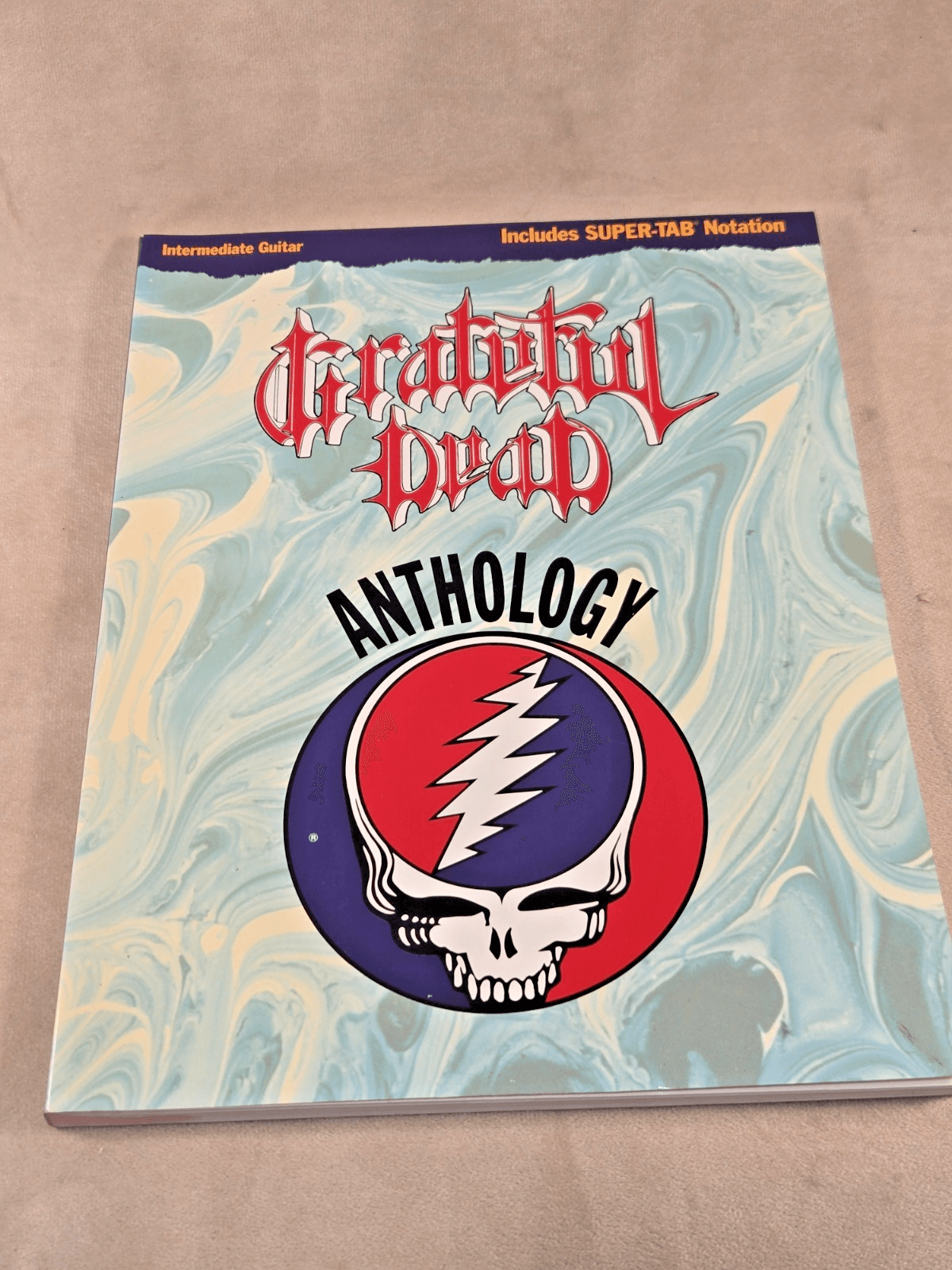 Greatful Dead Book Anthology 1990 Guitar Player Sheet Music - Image 1
