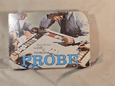 Vintage 1964 Probe Board Game Parker Brothers Complete Original Cover Art #200 - Image 1