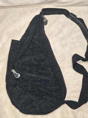 Ameri-Bag Healthy Back Bag Sling Bag Distressed Nylon - Image 1