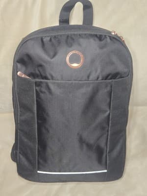 DELSEY Paris Ramey Backpack RFID Pocket Black Laptop Case Lightweight - Image 1