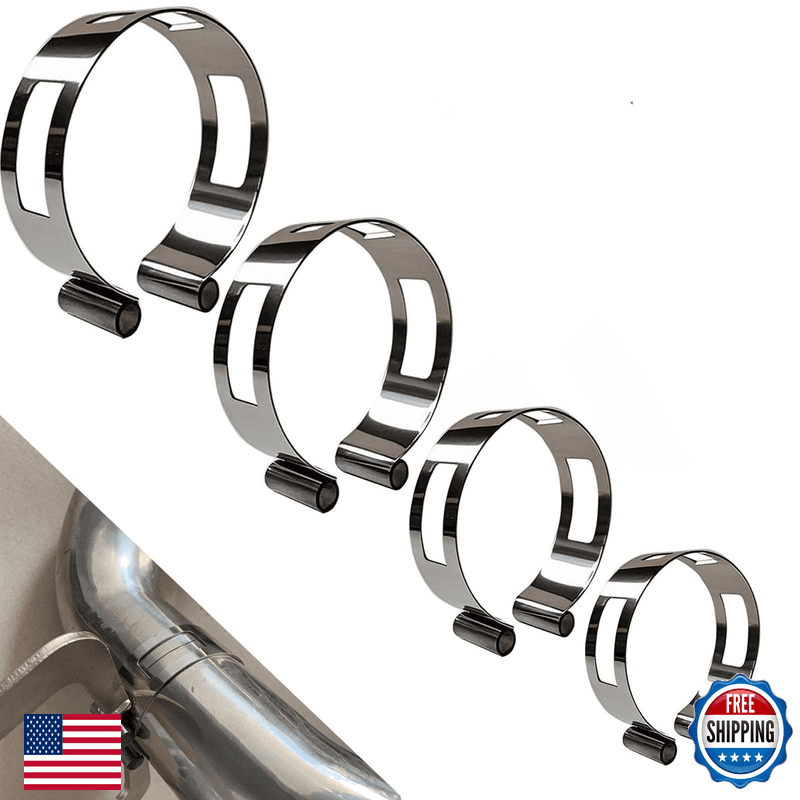 Tdpromoto 22.5 33.5 Stainless Steel Exhaust Tack Welding Clamp-On Kit - Image 1