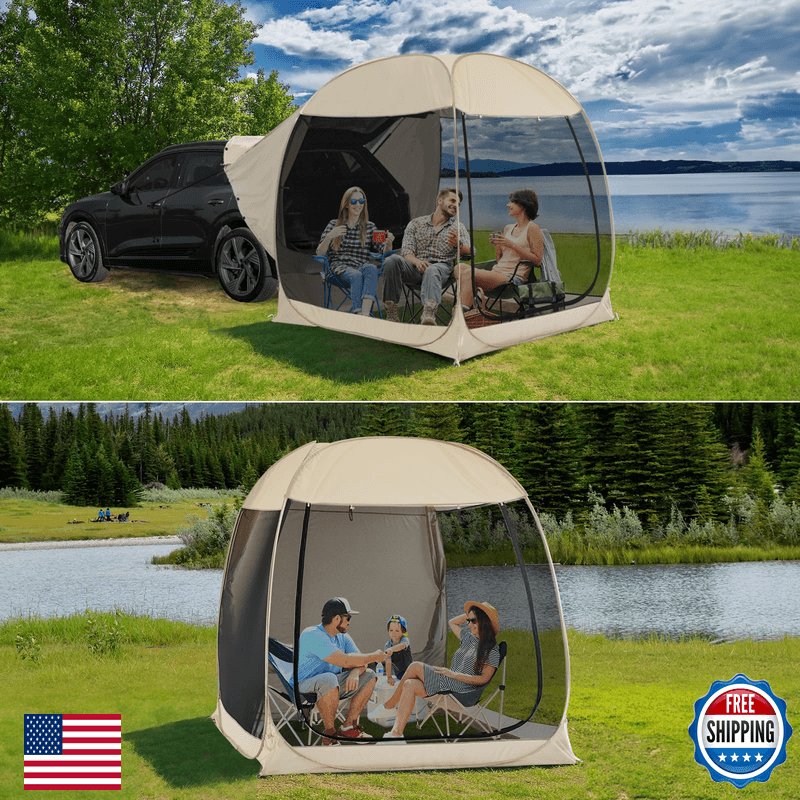 Alvantor Pop Up Screen House 4 In 1 Outdoor Camping Tent7X7 Screen Room - Image 1
