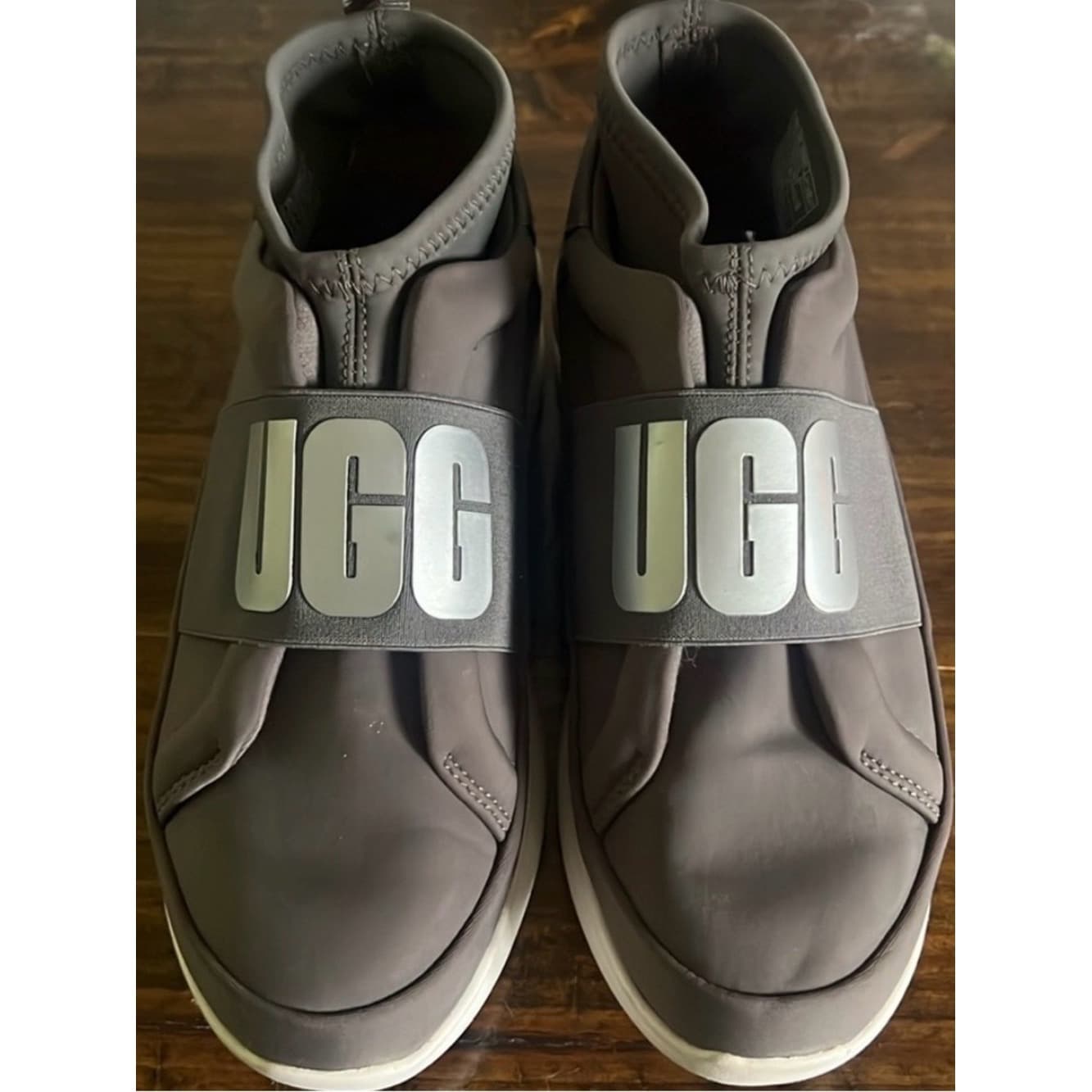 UGG Gray Slip-On Athletic Sneakers - Image 1