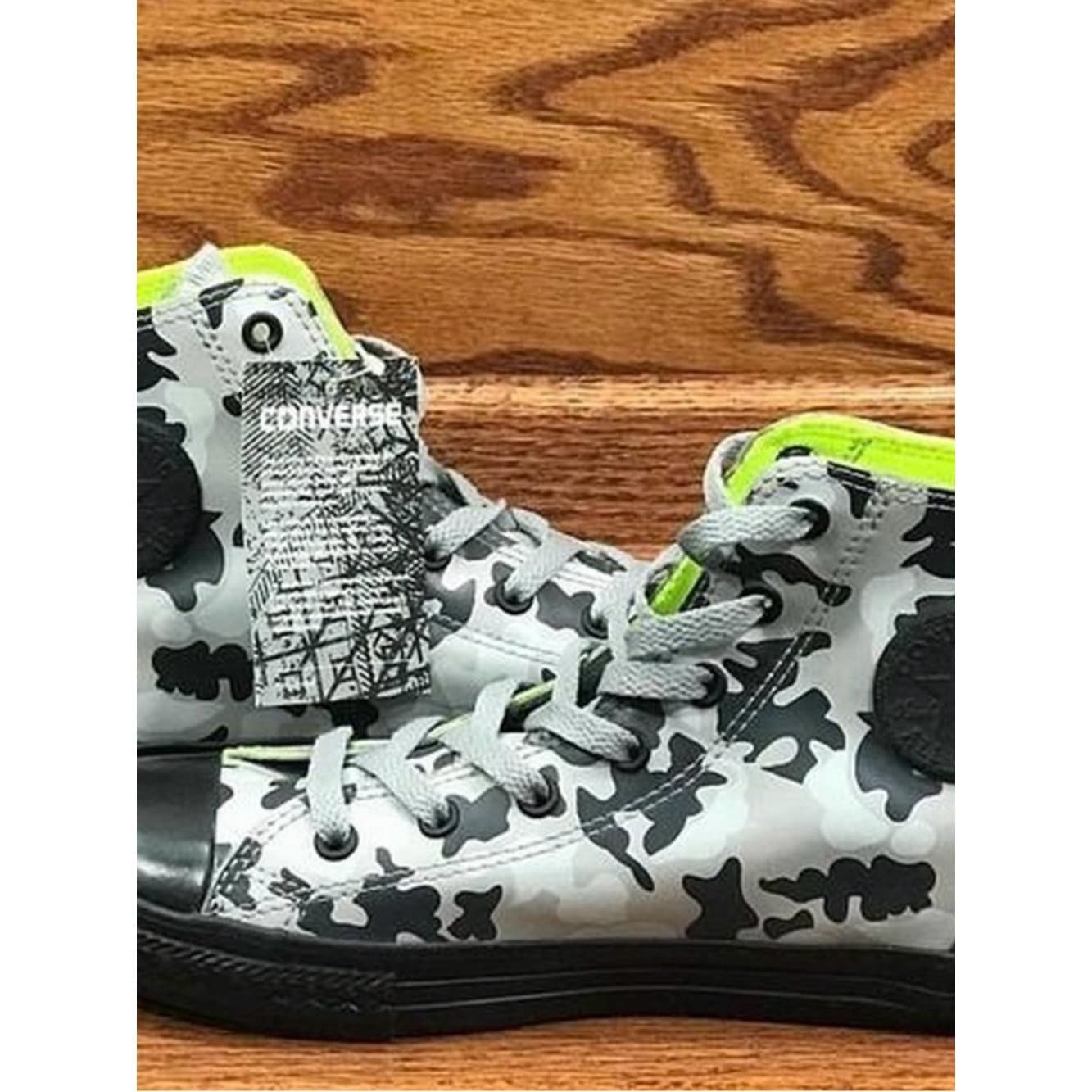 Converse All Stars Camo Rain Shoes - Image 1