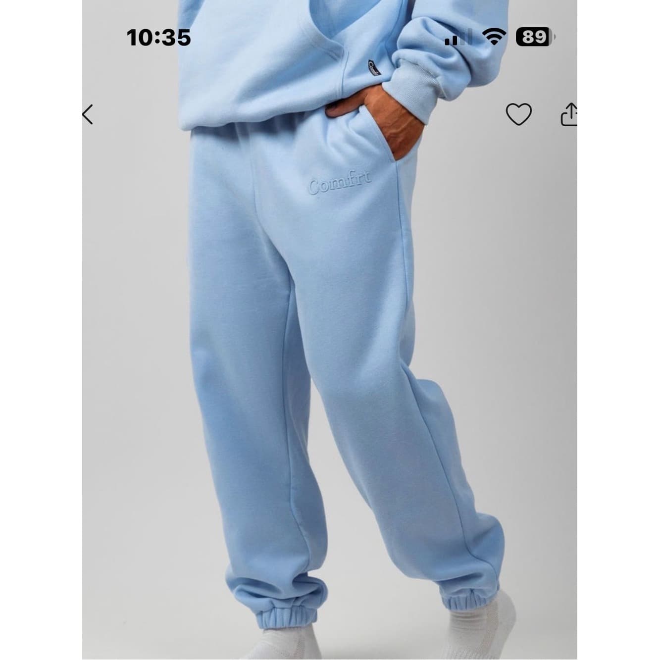 Comfrt Minimalist sweats in Astro - Image 1