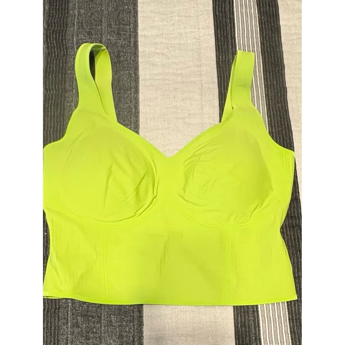 Fanka Body Sculpt Bra Tank in Kiwi Green - Image 1