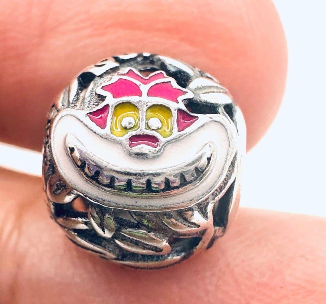 Pandora Alice in Wonderland Cheshire Cat charm - Image 1