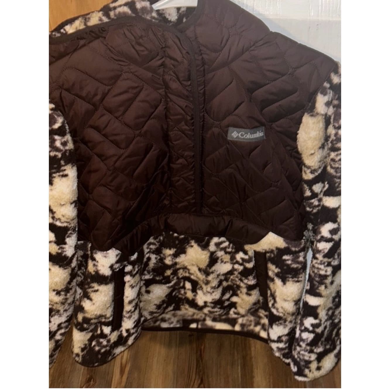 NWOT Columbia Sweet View Fleece Hooded Pullover - Image 1
