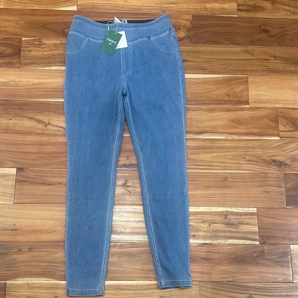 HALARA Slate Blue Jeggings Size M - Image 1